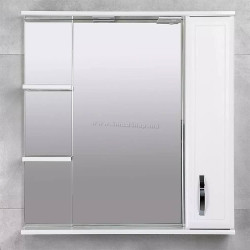 Dulap cu oglinda Bayro Allure 800x750 Right (White)