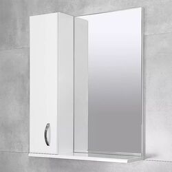 Dulap cu oglinda Bayro Bris 600x750 Left (White) Thumb