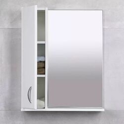 Dulap cu oglinda Bayro Bris 600x750 Left (White) Thumb