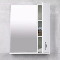 Dulap cu oglinda Bayro Bris 600x750 Right (White) Thumb