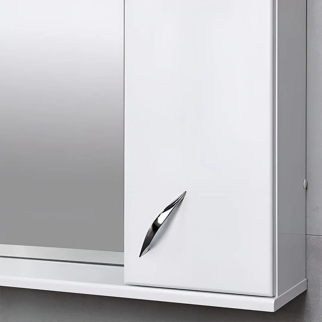 Dulap cu oglinda Bayro Dalas 750x750 (White) - 5