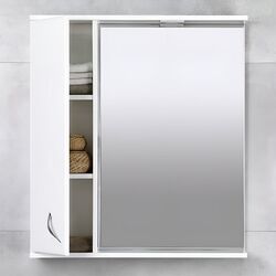 Dulap cu oglinda Bayro Dalas 750x750 (White) Thumb