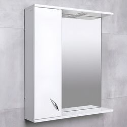 Dulap cu oglinda Bayro Dalas 750x750 (White) Thumb