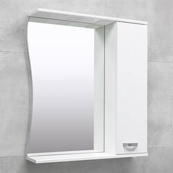 Шкаф с зеркалом Bayro Demo 750x750 (White) Thumb