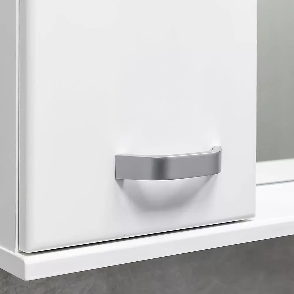 Шкаф с зеркалом Bayro Demo 750x750 (White) - 4