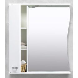 Dulap cu oglinda Bayro Demo 750x750 (White)