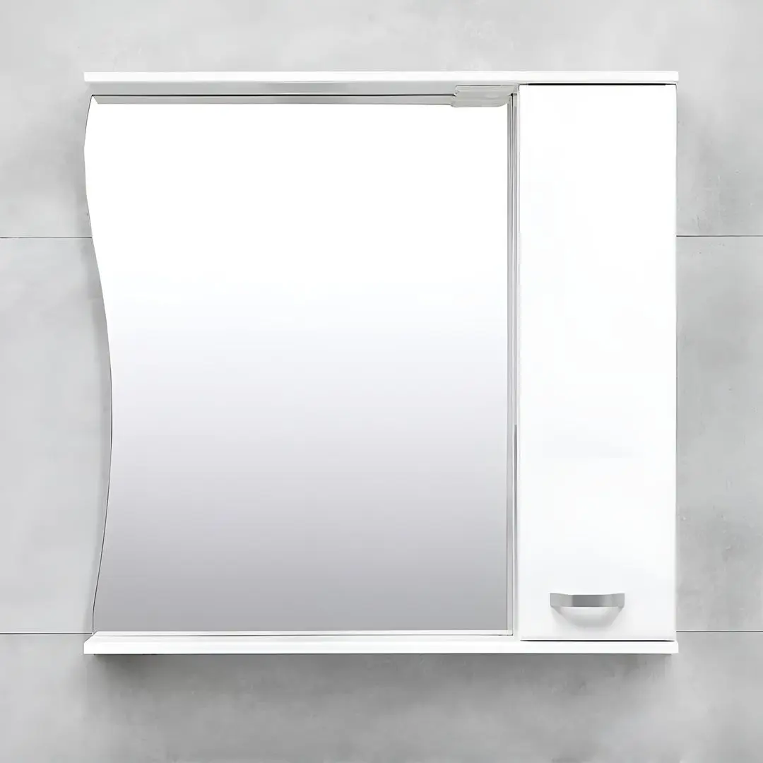 Шкаф с зеркалом Bayro Demo 860x750 (White)
