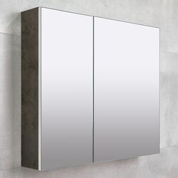 Dulap cu oglinda Bayro Dorado 800x700 (Concrete Chicago Dark) Thumb