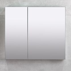 Dulap cu oglinda Bayro Dorado 800x700 (Concrete Chicago Dark)