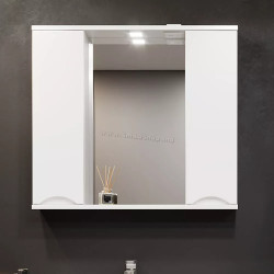 Dulap cu oglinda Bayro Elara Duo 860x750 (White)