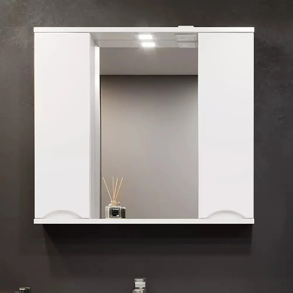 Dulap cu oglinda Bayro Elara Duo 860x750 (White)