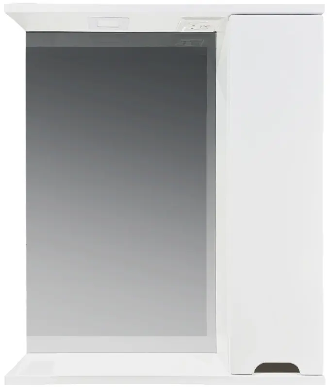 Шкаф с зеркалом Bayro Etna 600x750 Right