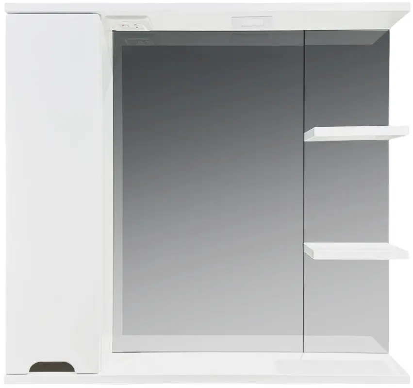 Шкаф с зеркалом Bayro Etna 800x750 Left