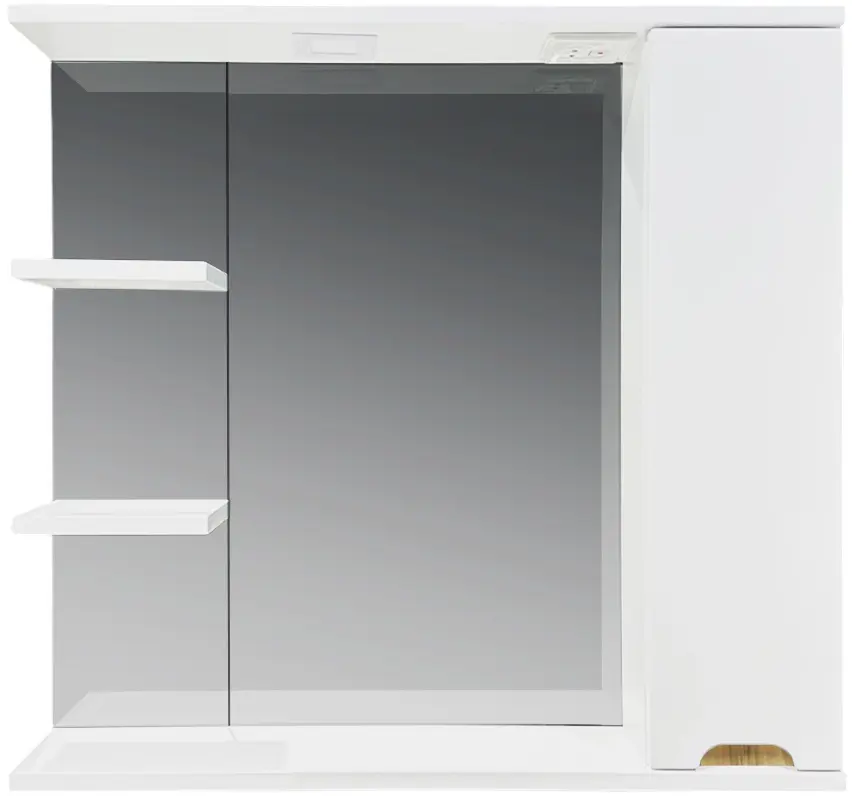 Шкаф с зеркалом Bayro Etna 800x750 Right