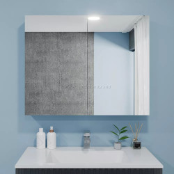 Dulap cu oglinda Bayro Optima 1000x700 (White)