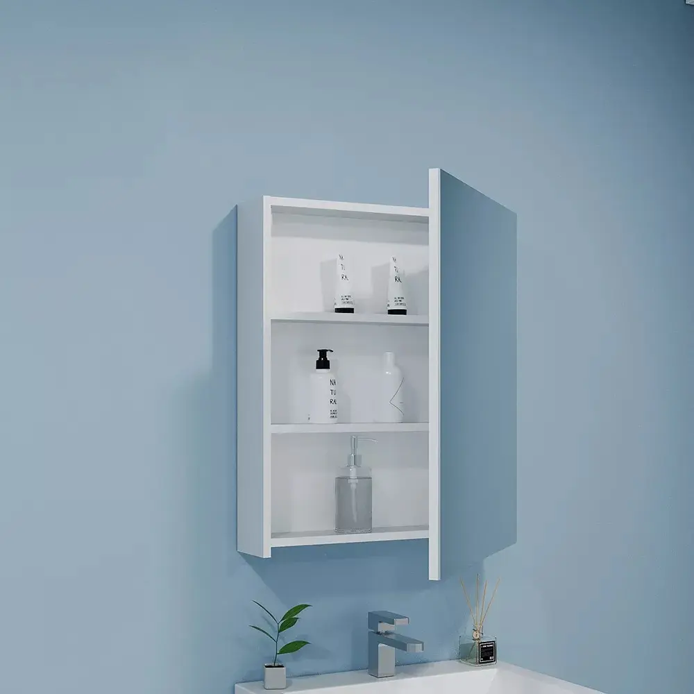 Dulap cu oglinda Bayro Optima 600x700 (White)