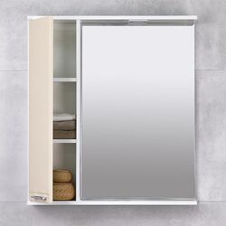 Dulap cu oglinda Bayro Rivera 750x750 Left (Beige) Thumb