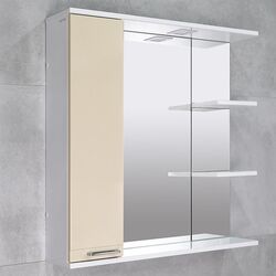 Dulap cu oglinda Bayro Rivera 860x750 Left (Beige) Thumb