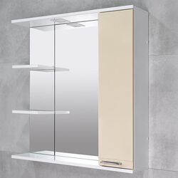 Dulap cu oglinda Bayro Rivera 860x750 Right (Beige) Thumb