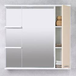 Dulap cu oglinda Bayro Rivera 860x750 Right (Beige) Thumb