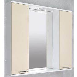 Dulap cu oglinda Bayro Rivera Duo 970x750 (Beige) Thumb