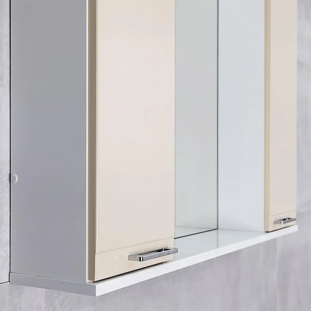 Dulap cu oglinda Bayro Rivera Duo 970x750 (Beige) - 3