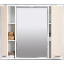 Dulap cu oglinda Bayro Rivera Duo 970x750 (Beige)