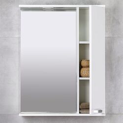 Dulap cu oglinda Bayro Rivera Pro 650x750 (White) Thumb