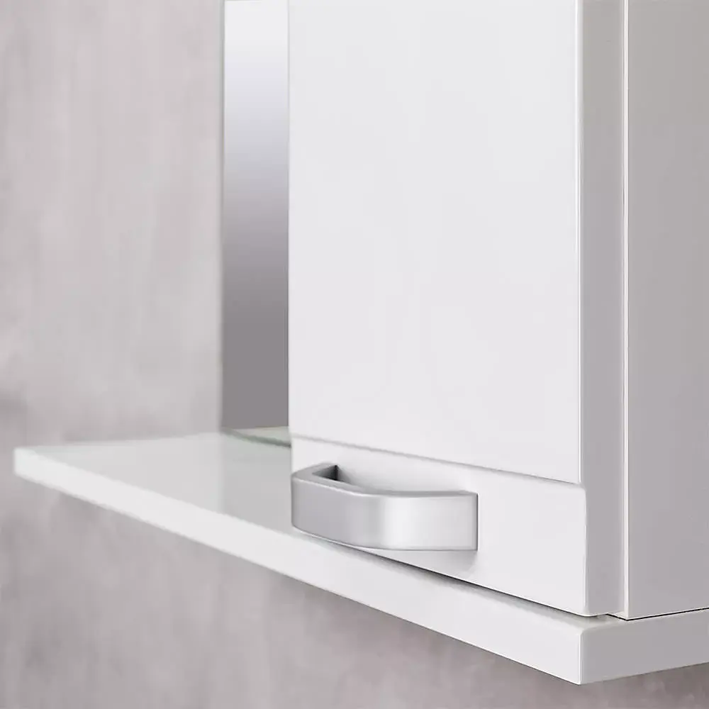 Dulap cu oglinda Bayro Rivera Pro 650x750 (White) - 9