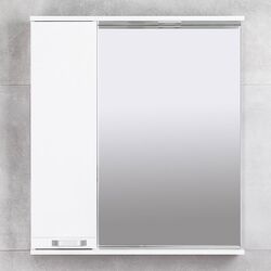 Dulap cu oglinda Bayro Rivera Pro 750x750 (White)