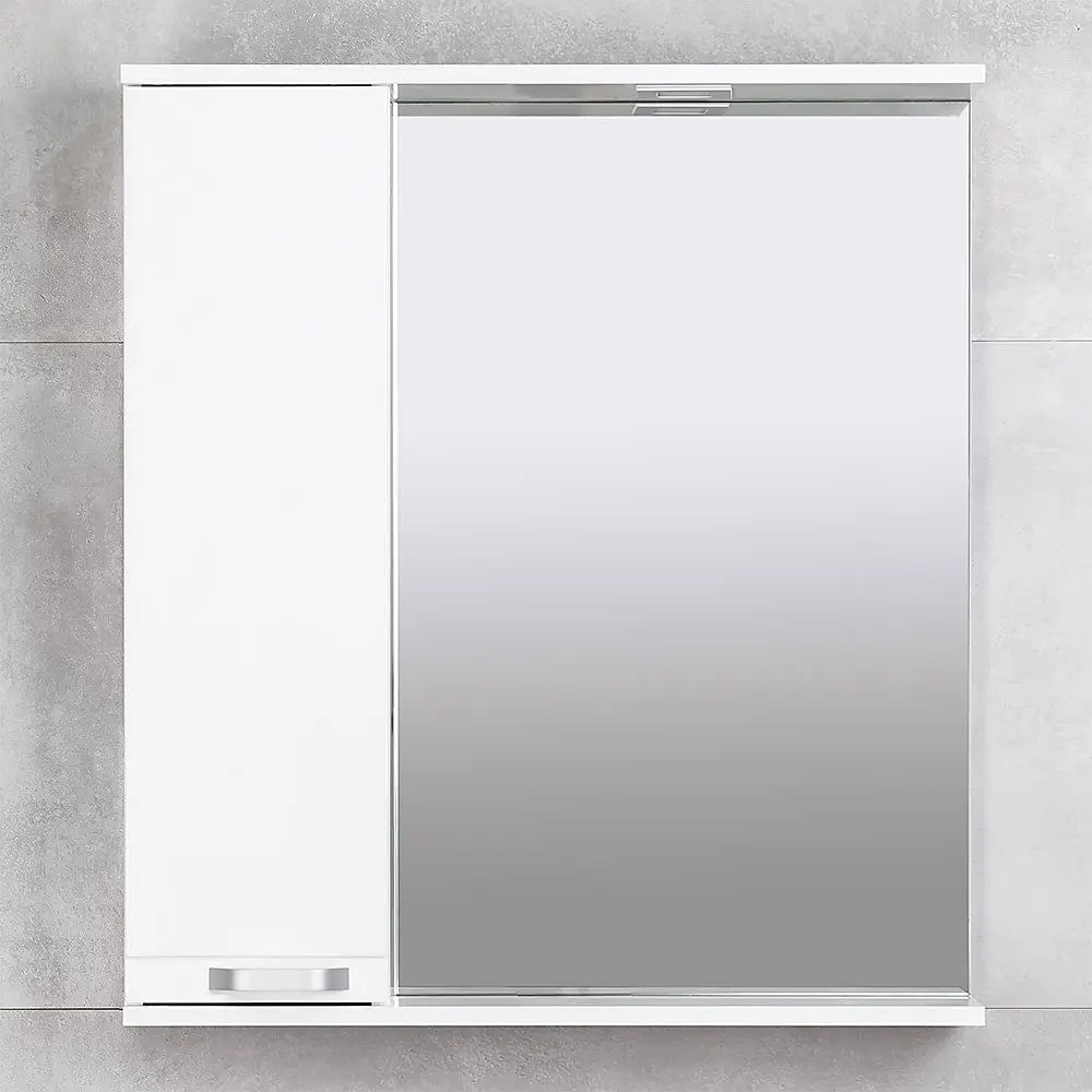 Dulap cu oglinda Bayro Rivera Pro 750x750 (White)