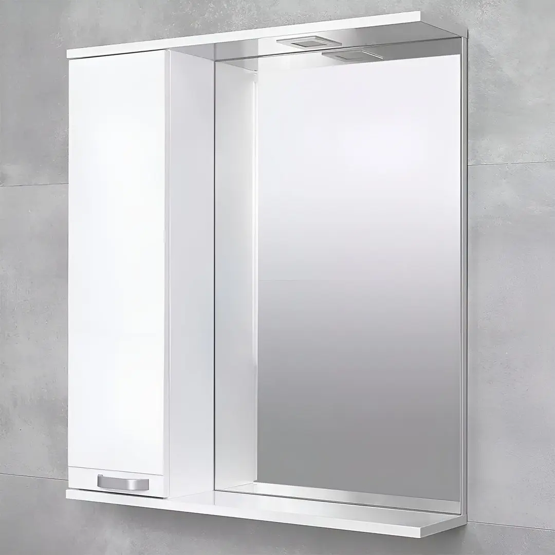 Dulap cu oglinda Bayro Rivera Pro 750x750 (White) - 6