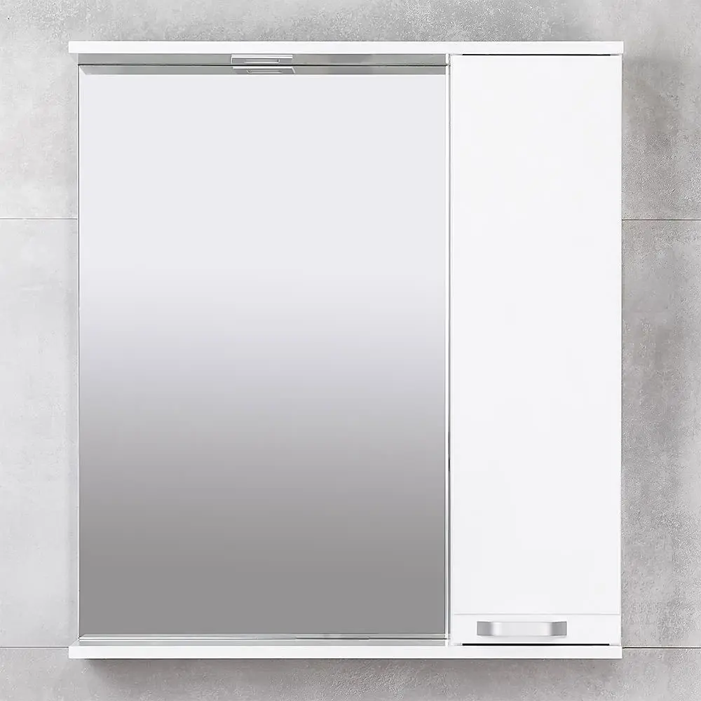 Dulap cu oglinda Bayro Rivera Pro 750x750 (White)