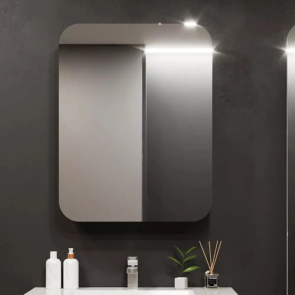 Dulap cu oglinda Bayro Sonata 500x760 Right (White)