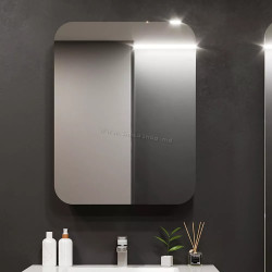 Dulap cu oglinda Bayro Sonata 600x760 Right (White)