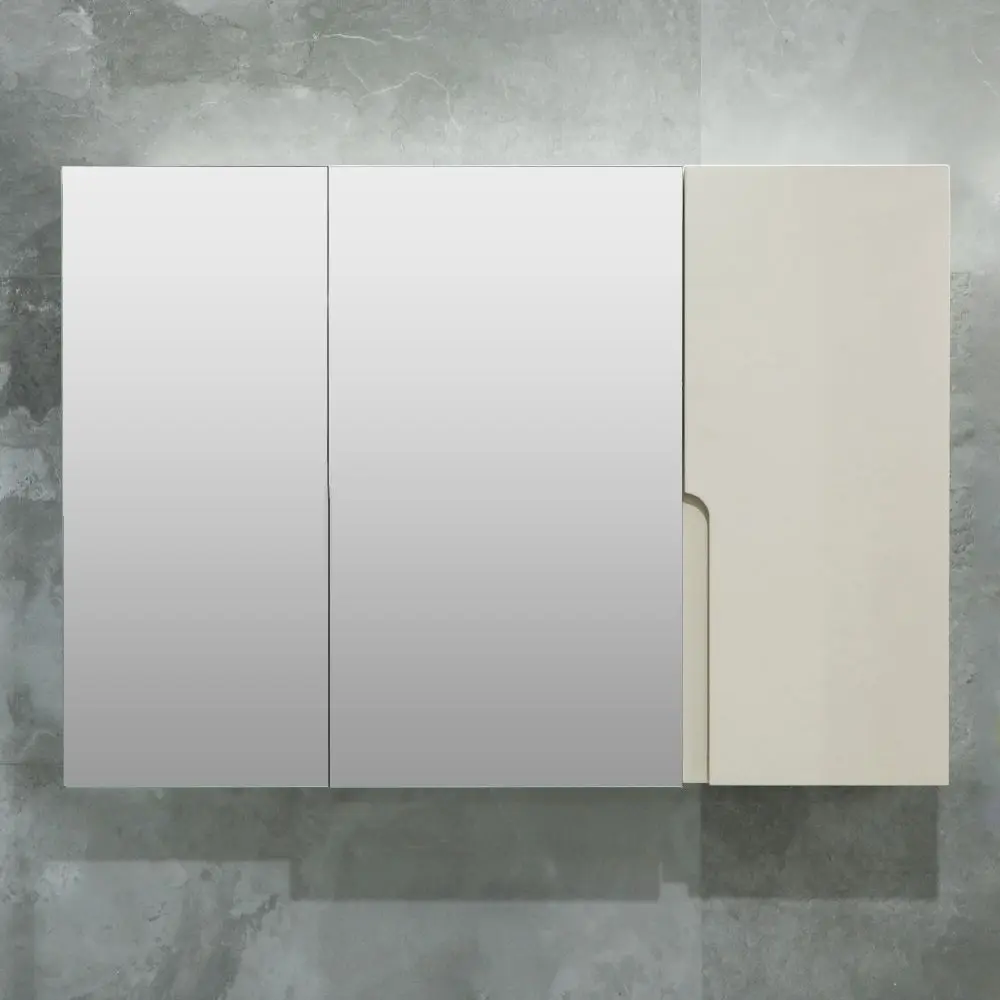 Dulap cu oglinda Bayro Sorento 1000x700 (Ivory)