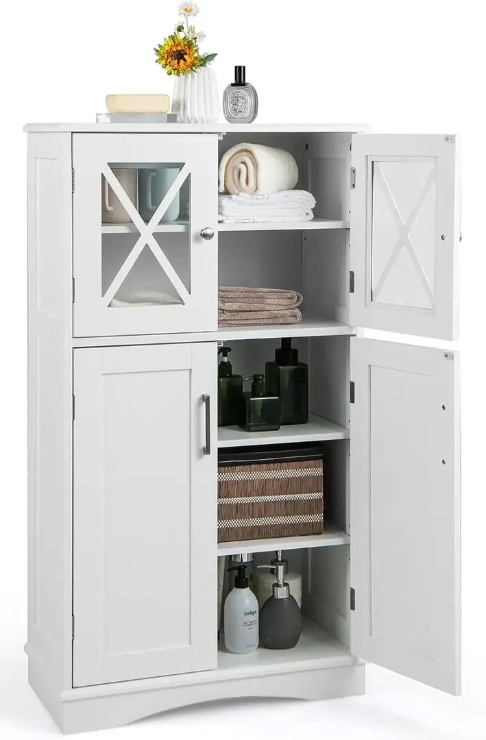 Шкаф Costway BA7884WH (White) - 2