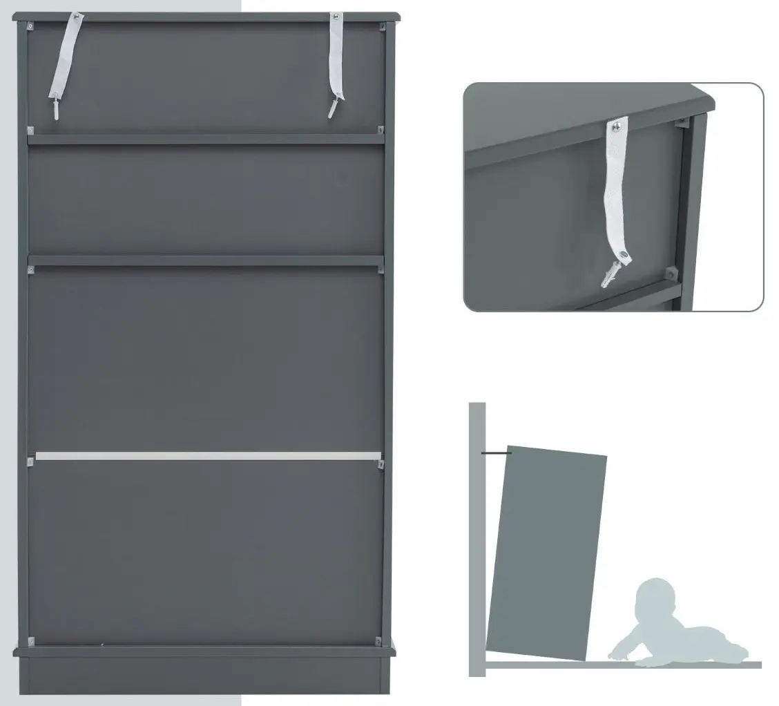 Dulap Costway BA7885GR (Gray)