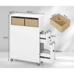 Dulap Costway BA7904WH (White) Thumb