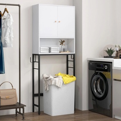 Шкаф Costway BA8181WH (White/Black)