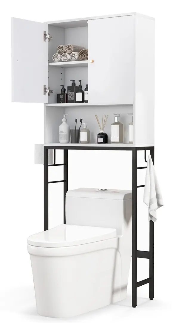 Dulap Costway BA8181WH (White/Black) - 4