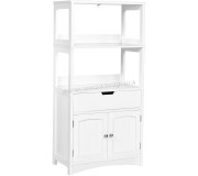 Etajera Costway HW66295WH (White)