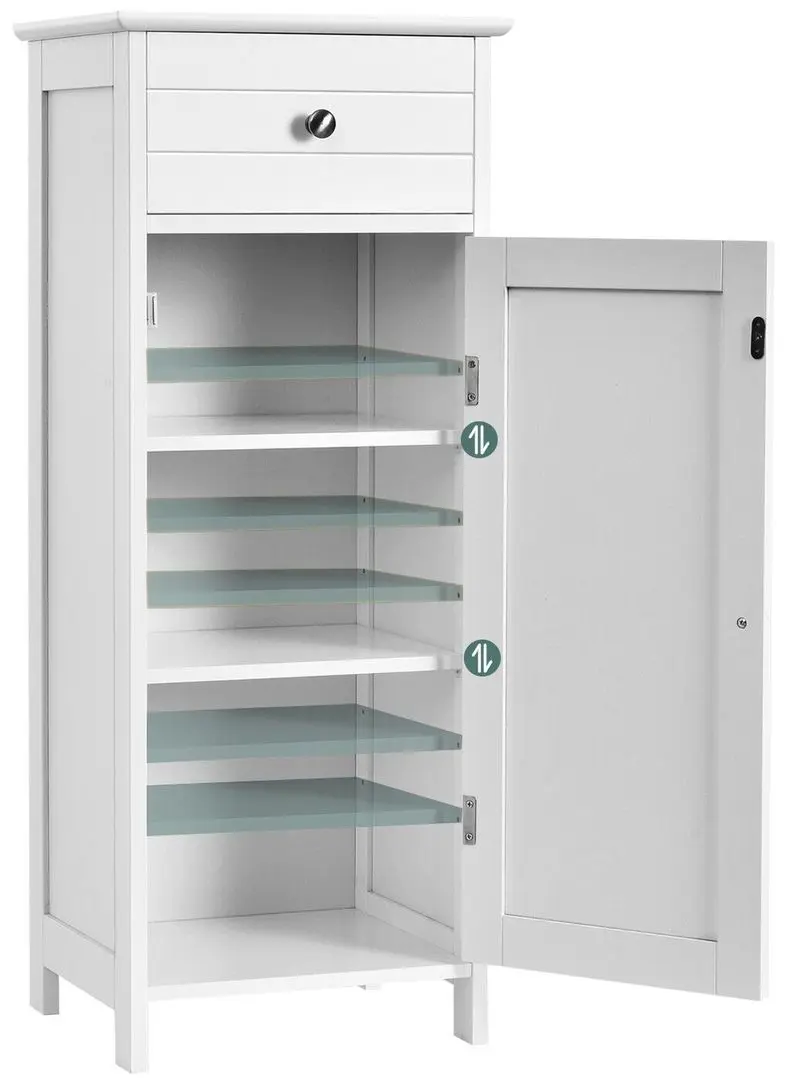 Шкаф Costway HW66372WH (White) - 4