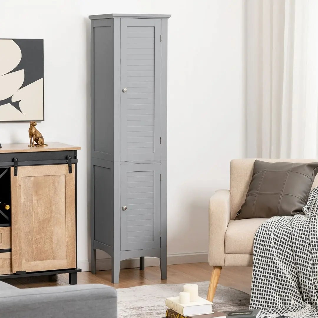 Penal Costway HW66805GR (Grey) - 7