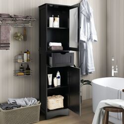 Шкаф Costway JV10679DK (Black) Thumb