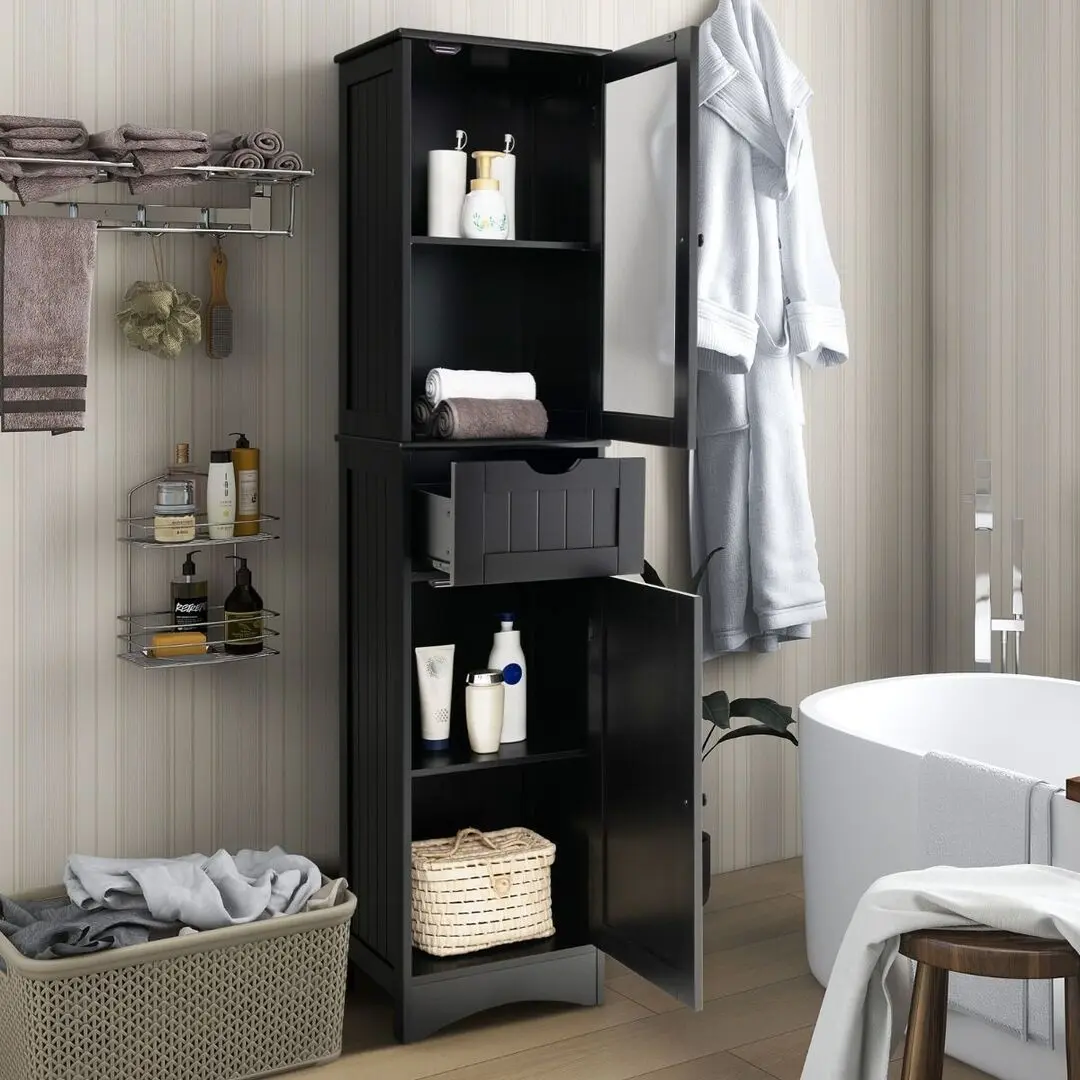 Шкаф Costway JV10679DK (Black) - 3