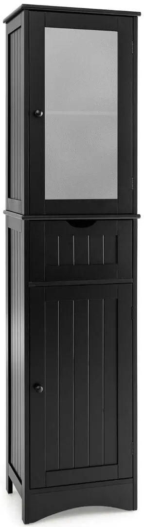 Шкаф Costway JV10679DK (Black) - 4