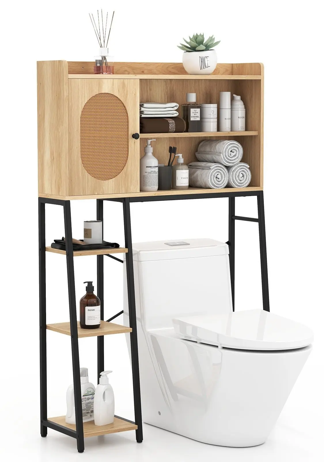 Dulap Costway JV11801NA (Natural/Black)