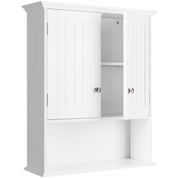 Шкаф навесной Costway HW66689WH (White) Thumb