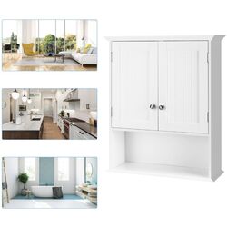 Шкаф навесной Costway HW66689WH (White) Thumb
